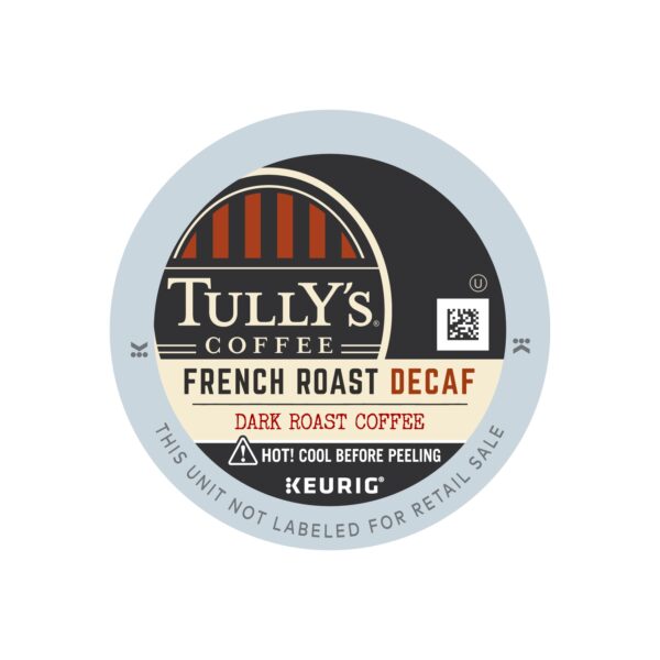 Tully's Dark Roast Decaf French Roast Coffee