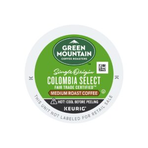 Green Mountain Medium Roast Fair Trade Certified Colombia Select Coffee