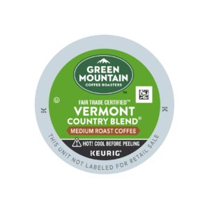 Green Mountain Medium Roast Fair Trade Certified Vermont Country Blend Coffee