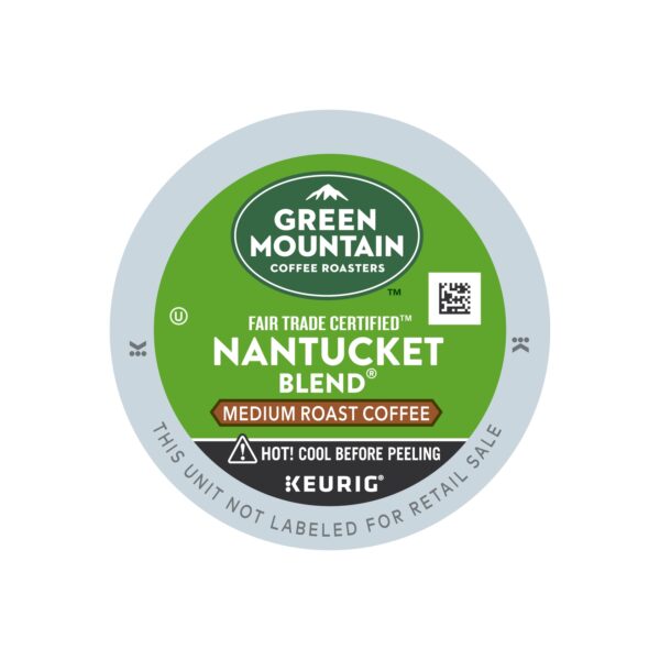 Green Mountain Medium Roast Fair Trade Certified Nantucket Blend Coffee