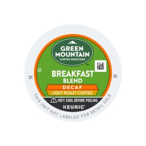 Green Mountain Light Roast Decaf Breakfast Blend Coffee